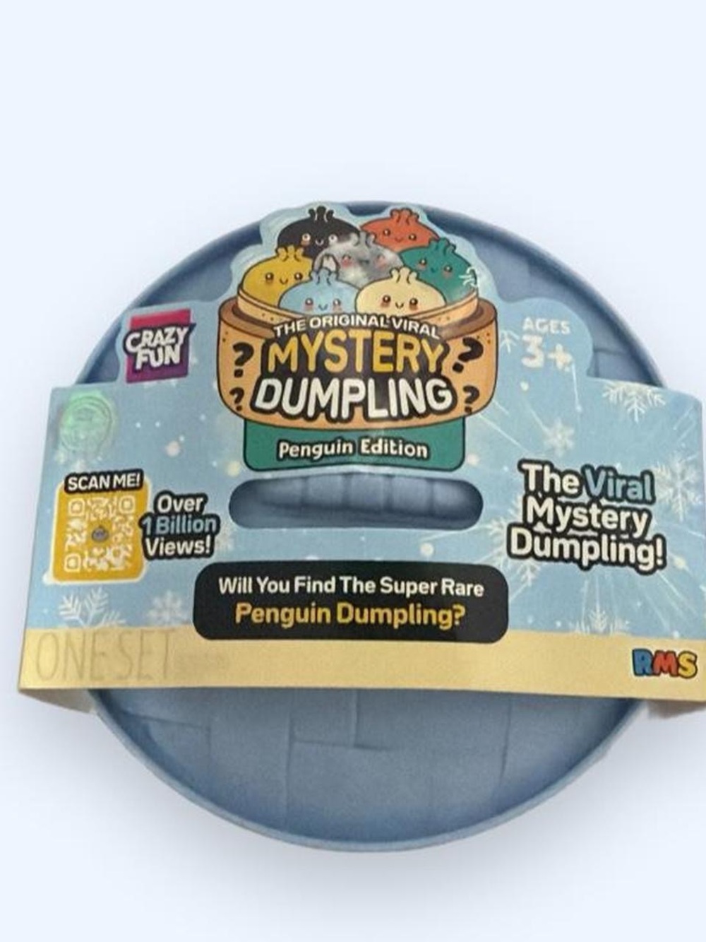 Viral RMS Crazy Fun Mystery Squishy Dumpling
Penguin Edition *RARE*